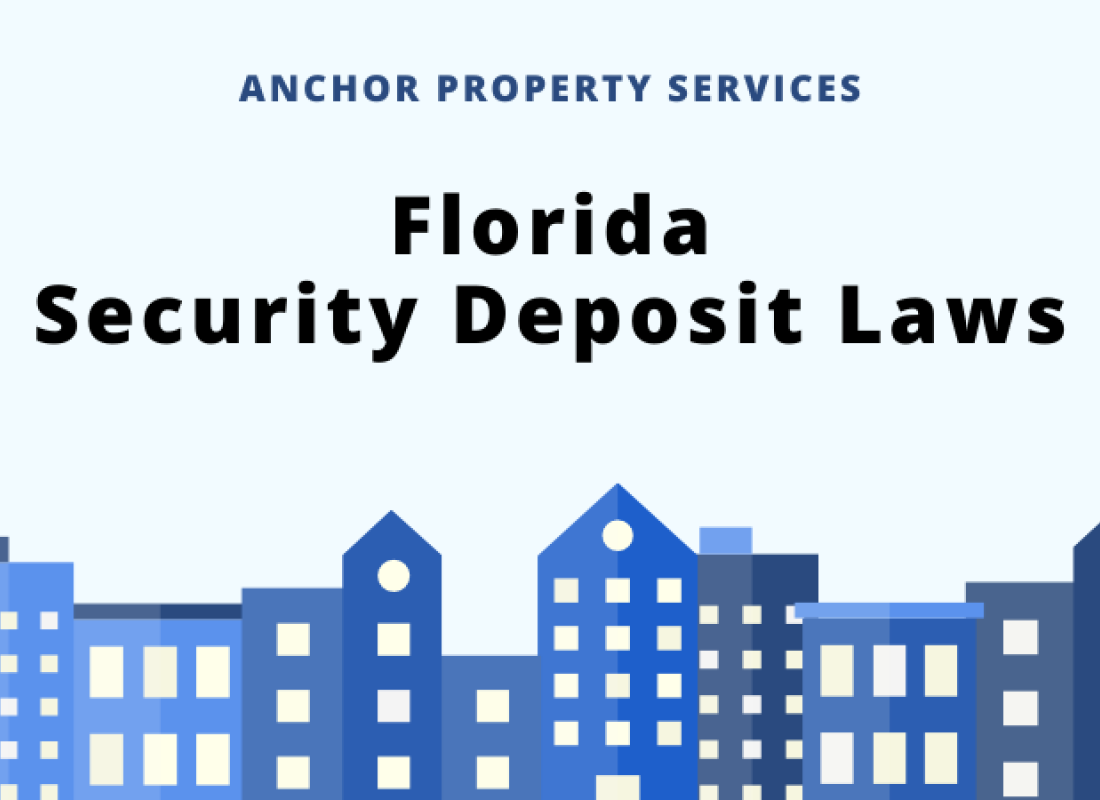 Florida Security Deposit Laws Florida Security Deposit Laws